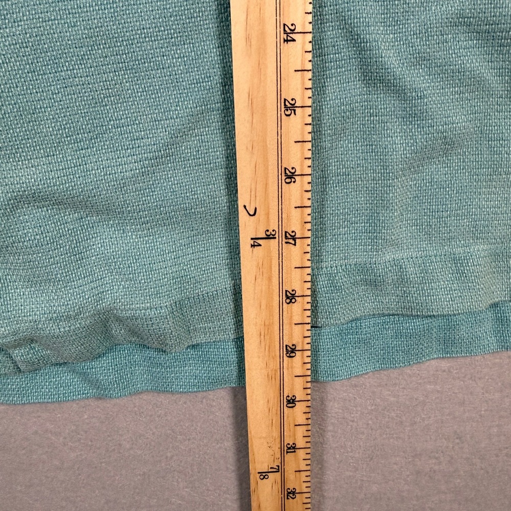 Tommy Bahama Mens 100% Silk Camp Shirt Size M Teal Blue Pineapple Print Hawaii - Picture 9 of 9